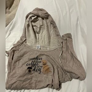 Coffee and Dogs Hoodie
